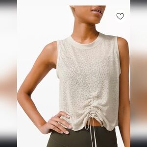 Lululemon Cinch Me Up Tank NWT